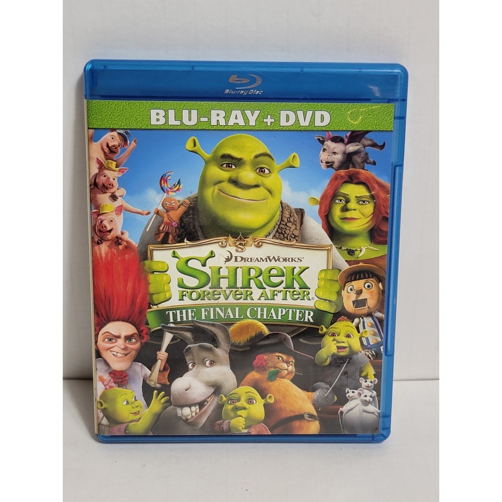 Shrek Forever After The Final Chapter Blu-ray DVD 2-Disc Combo Pack 2010 Tested